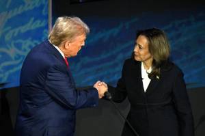 Debate entre Donald Trump e Kamala Harris