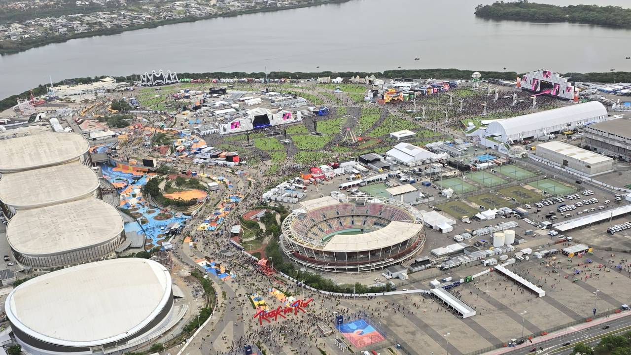 O espaço do Rock in Rio onde famosos e anônimos dividem o mesmo degrau; assista ao vídeo -