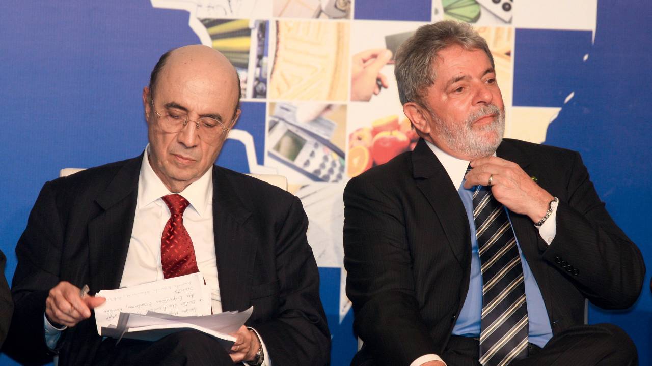 INDEPENDÊNCIA - Ao lado de Lula: mesmo pressionado pelo presidente, decidiu aumentar a taxa de juros