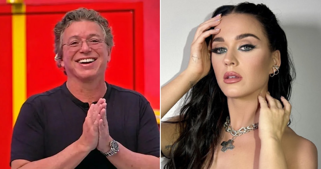 Boninho e Katy Perry