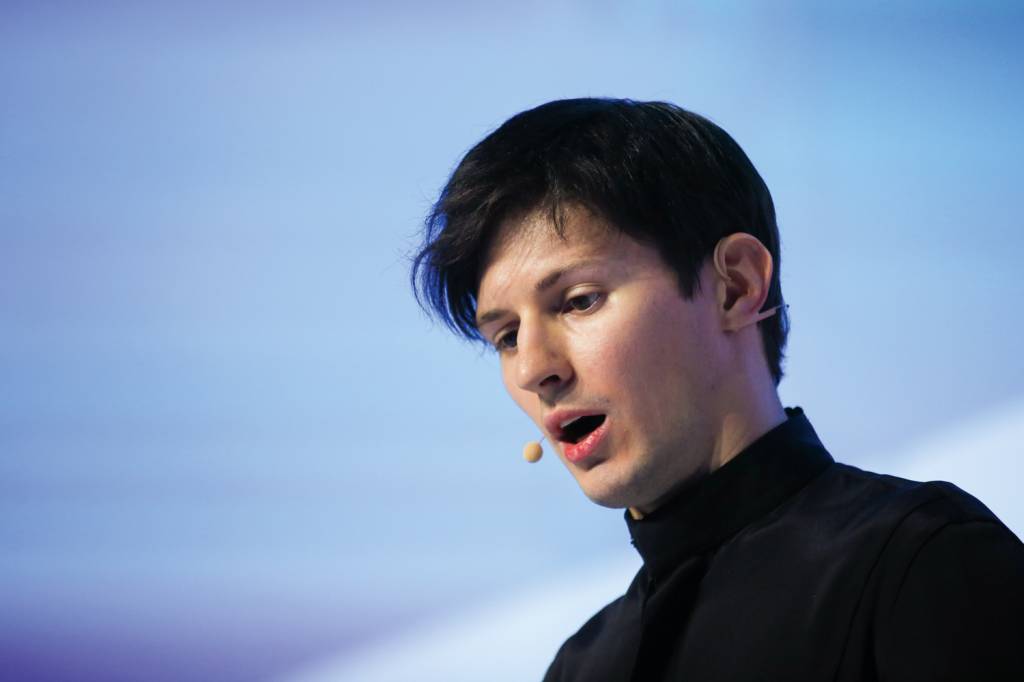 GettyImages-2167947787.jpg CERCO - Durov: dono do Telegram foi preso por não coibir ações criminosas