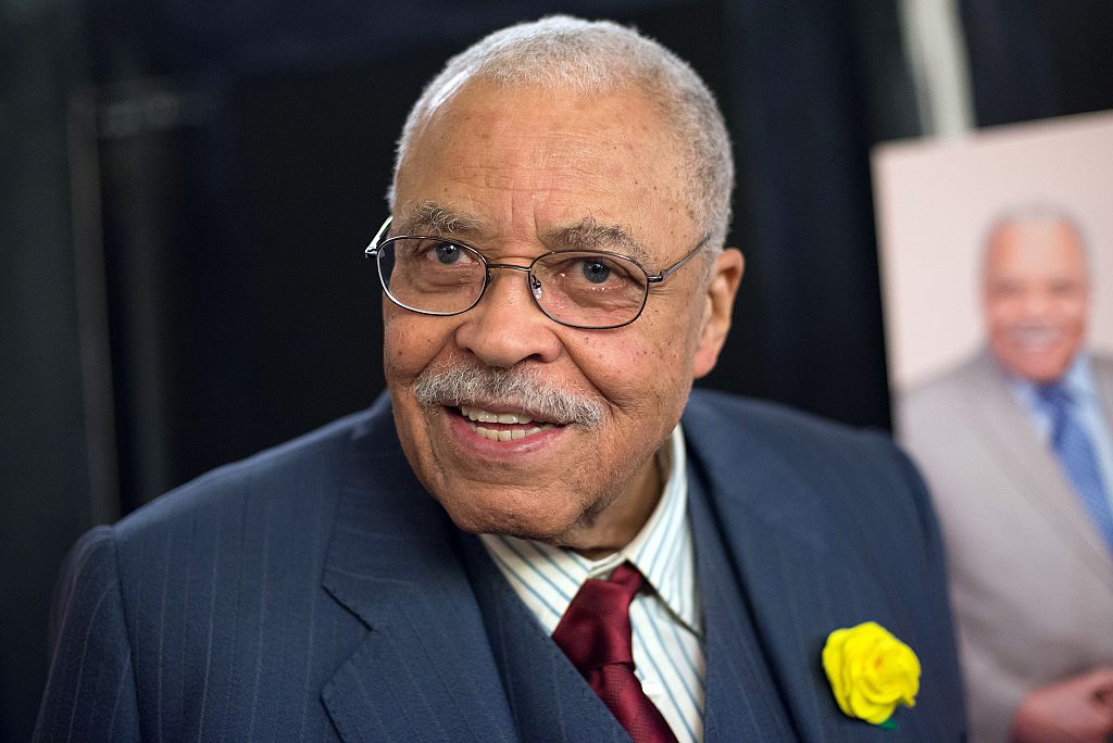 O ator James Earl Jones em evento da Broadway em outubro de 2015