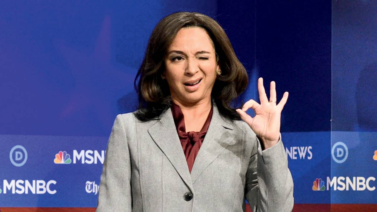 VOTE EM MIM - Maya na pele da presidenciável democrata: apoio sem adulação