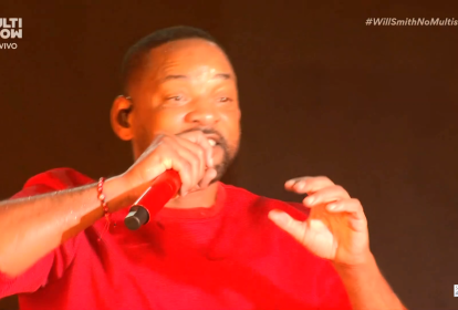 Will Smith se apresenta no palco Sunset do Rock in Rio (19/09/2024)