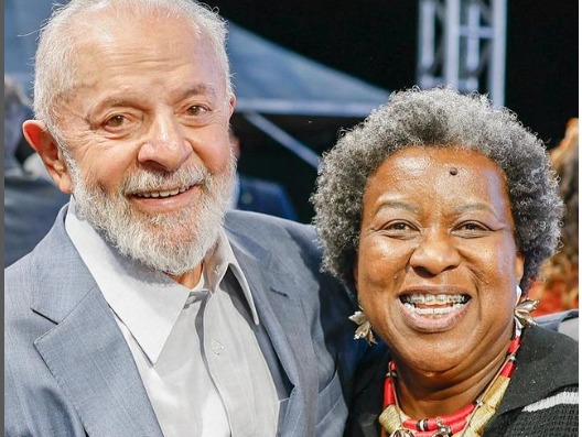 .Macaé Evaristo e Lula