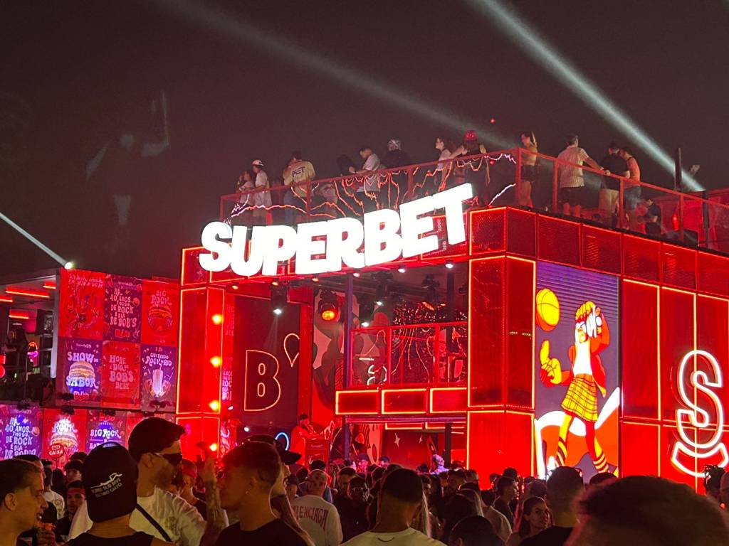 A curiosa presença de empresa de jogos de apostas no Rock in Rio