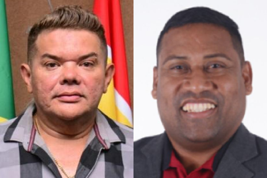 Jesaias Silva, o "Jeiza", e Luanderson de Oliveira Alves, o "Caçula": alvos de mandados de prisão da Justiça eleitoral por suspeita de ligação com o tráfico de drogas no Amapá