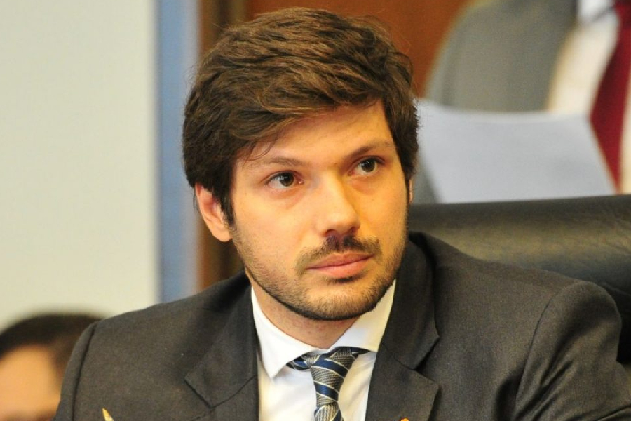 O deputado estadual Tiago Amaral (PSD), candidato à prefeitura de Londrina (PR)