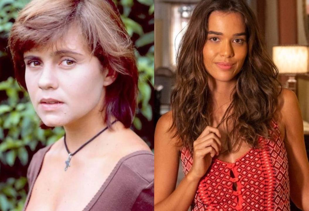 Adriana Esteves e Theresa Fonseca interpretaram Mariana, em 'Renascer'