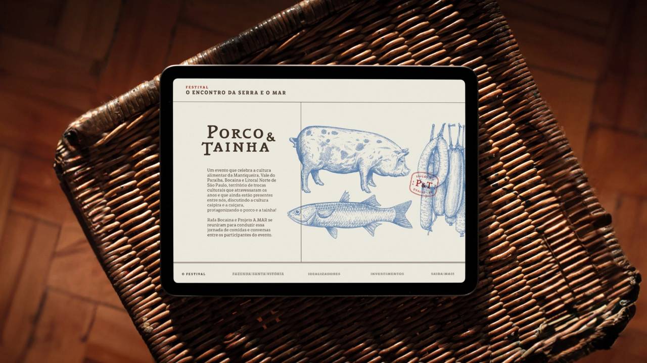 Projeto Porco e Tainha teve design premiado em evento da América Latina -