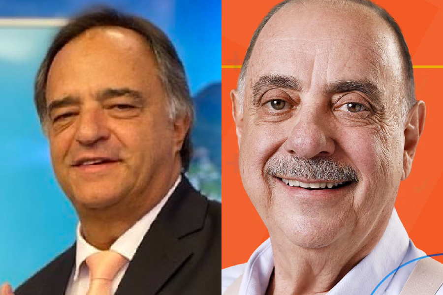 Mauro Tramonte (Republicanos) e Fuad Noman (PSD)