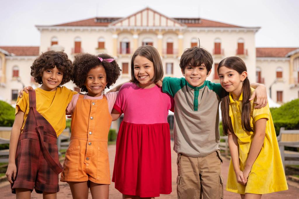 turminha Novo elenco infantil na série 'Turma da Mônica - Origens' -