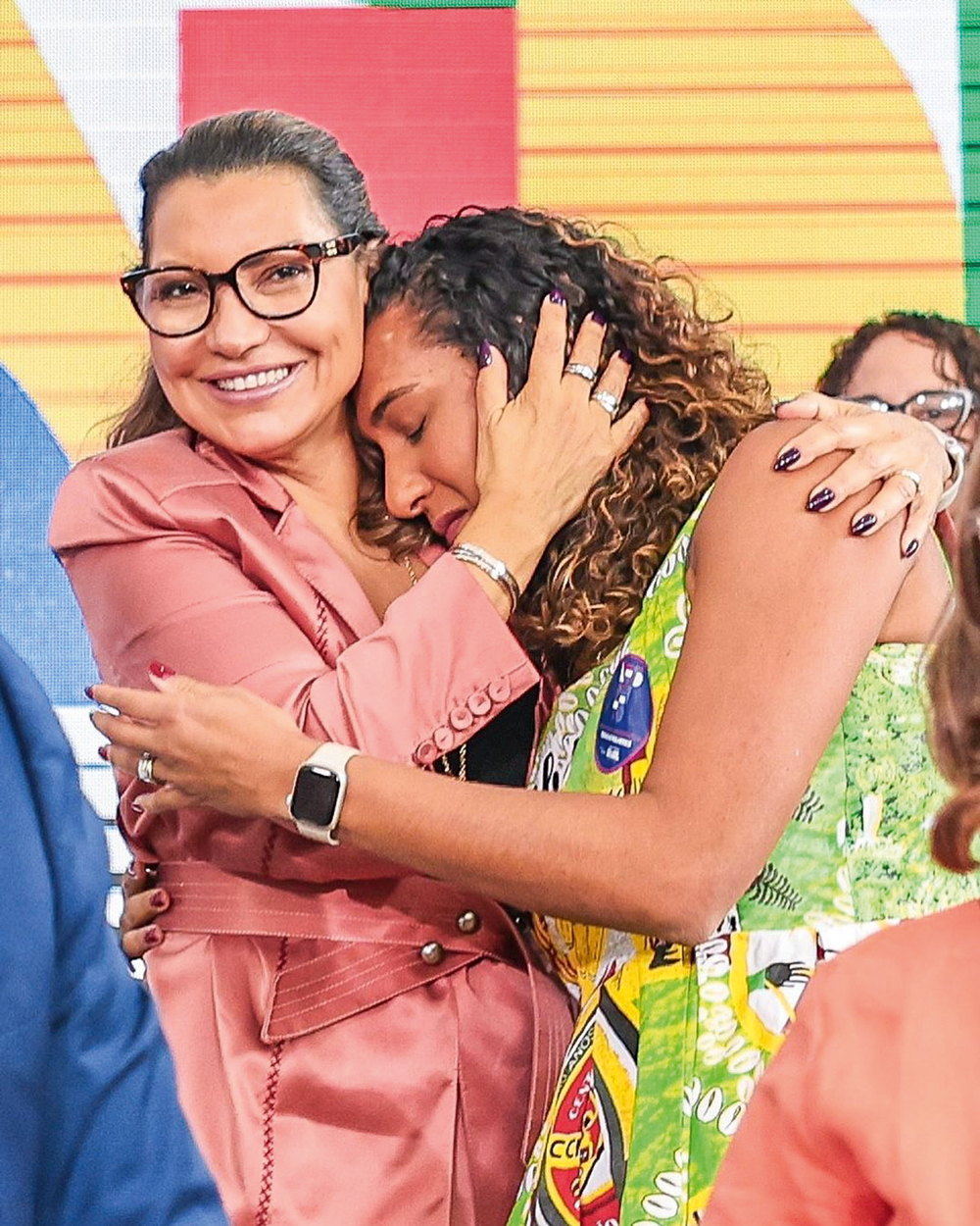 0246843931.jpg ALIANÇA - Janja com Anielle: a solidariedade imediata da primeira-dama