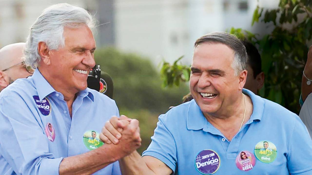CAMPO DIVIDIDO - Caiado e Mabel: ex-aliado, bolsonarismo será o rival em Goiânia