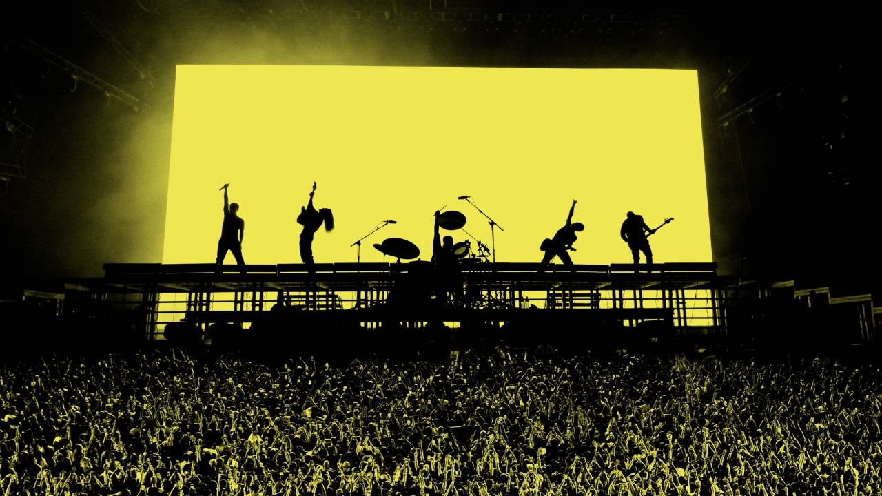 Show da banda NX Zero no Allianz Parque em dezembro de 2024