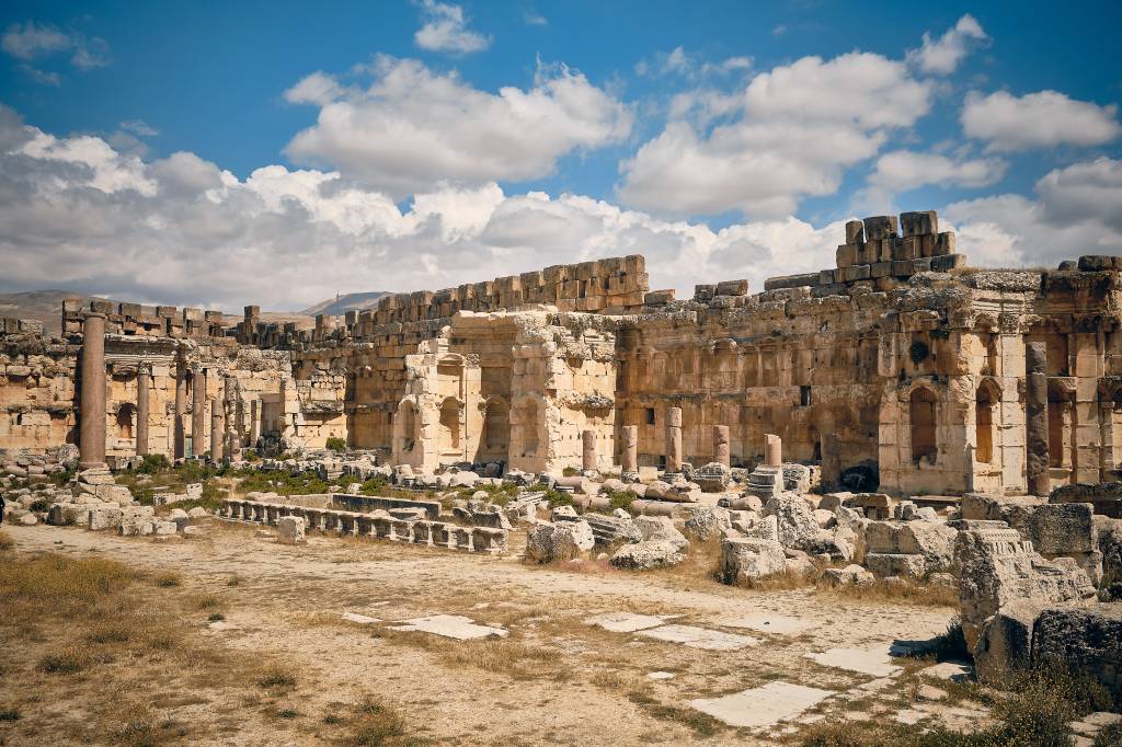 Heliopolis temple complex in Baalbek wewewew