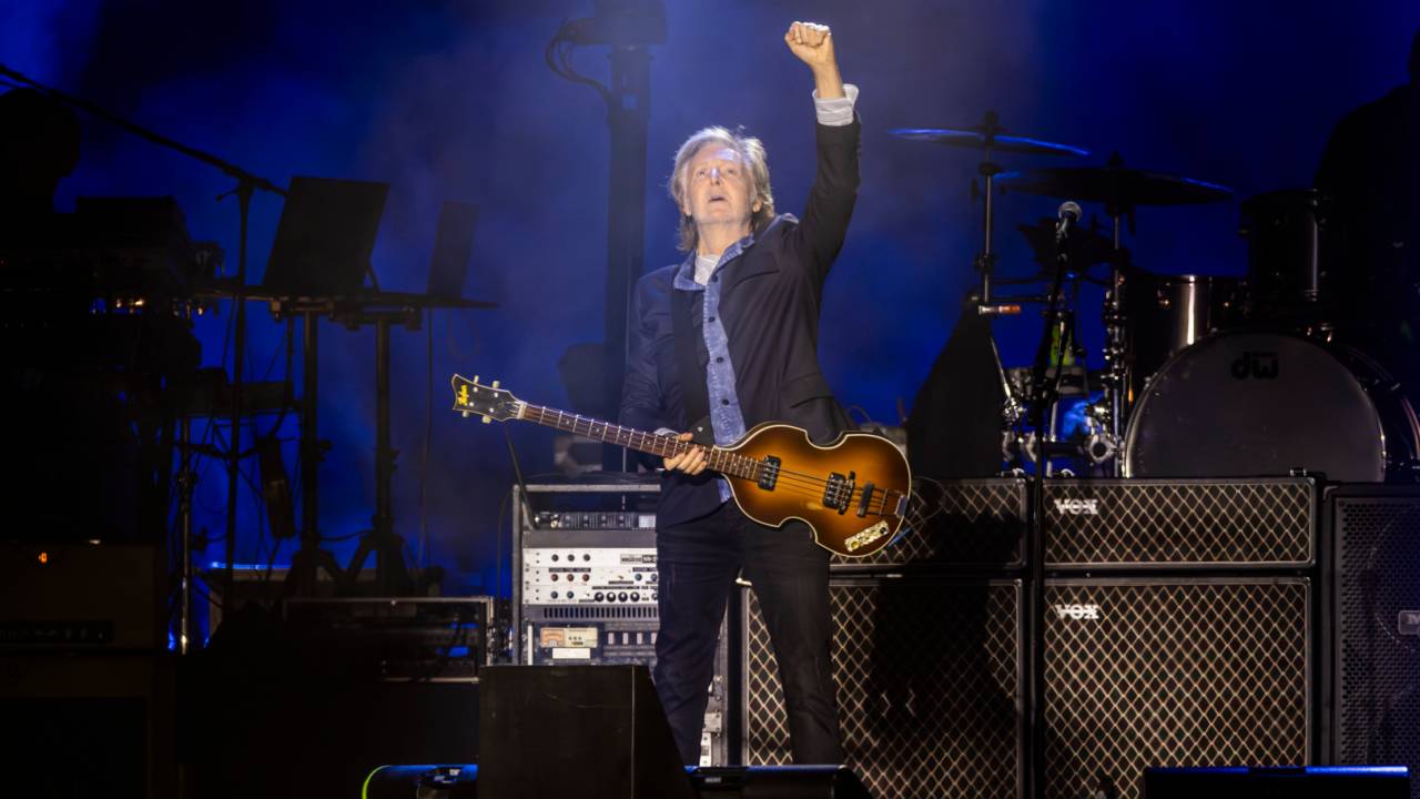 Paul McCartney se apresenta no Allianz Parque, em São Paulo, em 15/10/2024