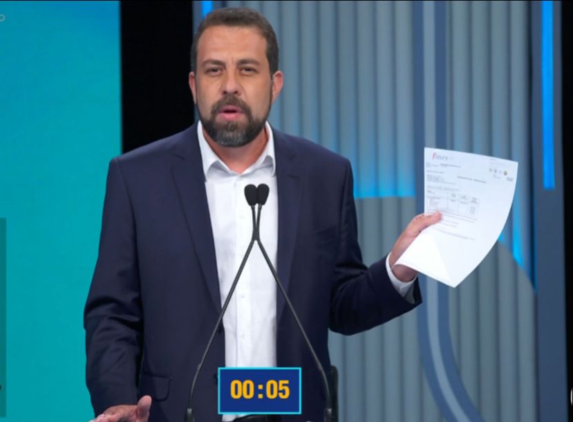 Guilherme Boulos exame toxicológico .