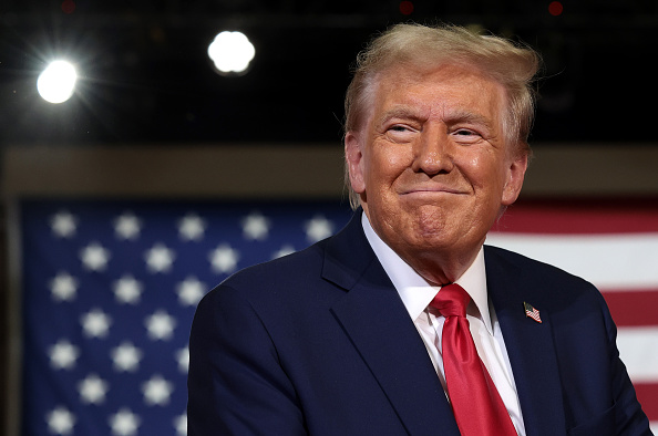O ex-presidente dos Estados Unidos, Donald Trump, durante evento de campanha na Pensilvânia. 20/10/2024