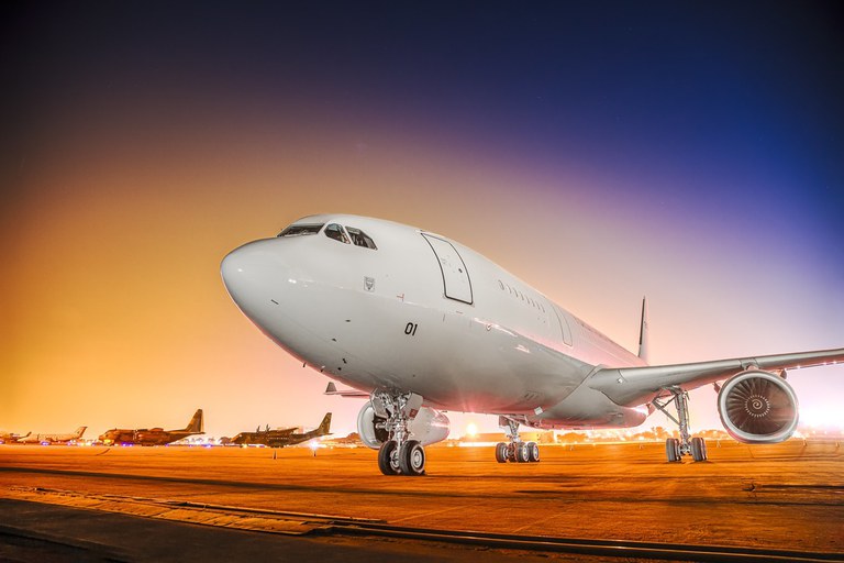 Aeronave KC-30: modelo será utilizado novamente para resgatar brasileiros de zona de conflito no Oriente Médio, desta vez no Líbano