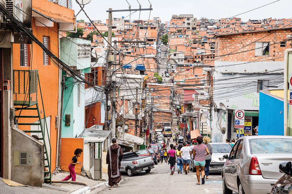 10726817-high.jpeg NA PAUTA - Favela de São Paulo: a desigualdade é tema no qual Lula se esforça para sobressair