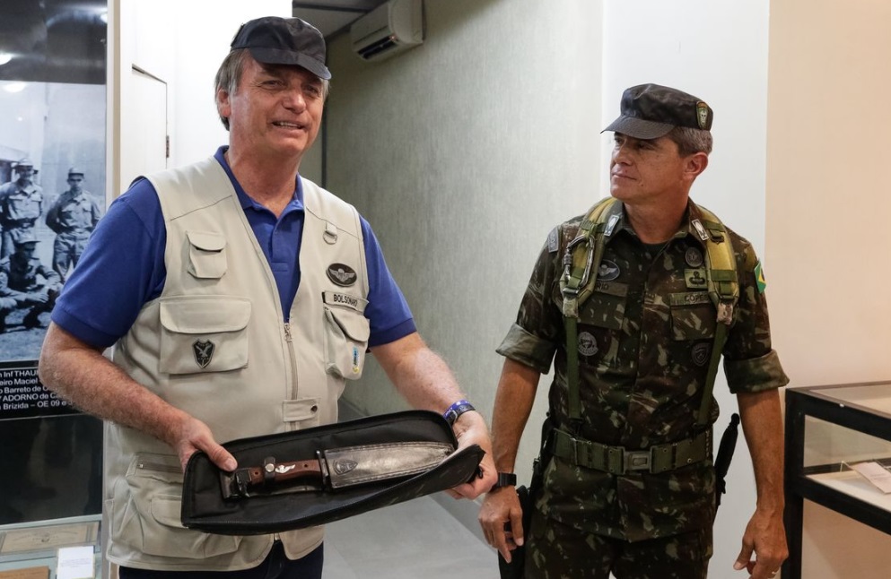 EXÉRCITO - Mario Fernandes também foi comandante de Operações Especiais do Exército e um dos responsáveis pelo esquema de segurança da posse de Bolsonaro na Presidência