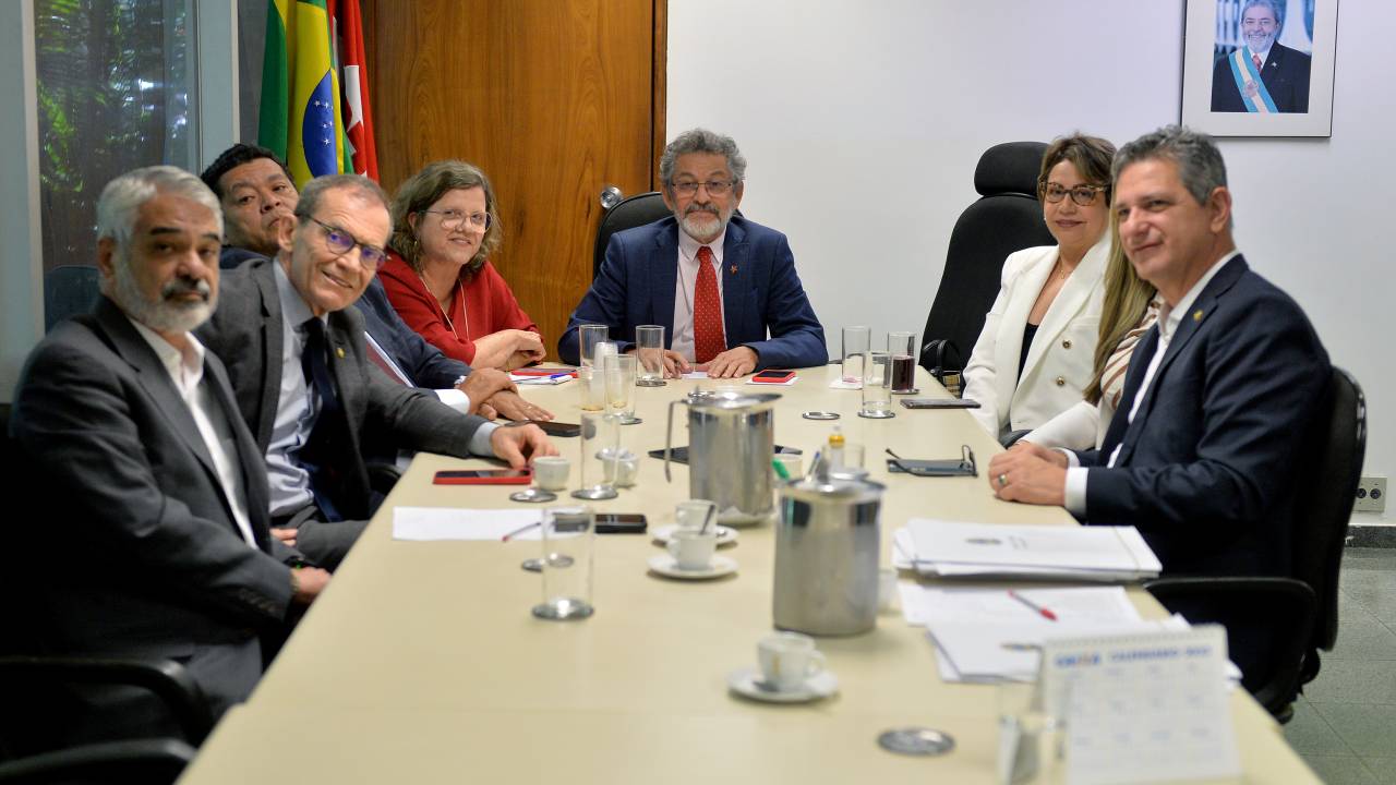 Senadores do PT em uma reunião realizada em janeiro do ano passado