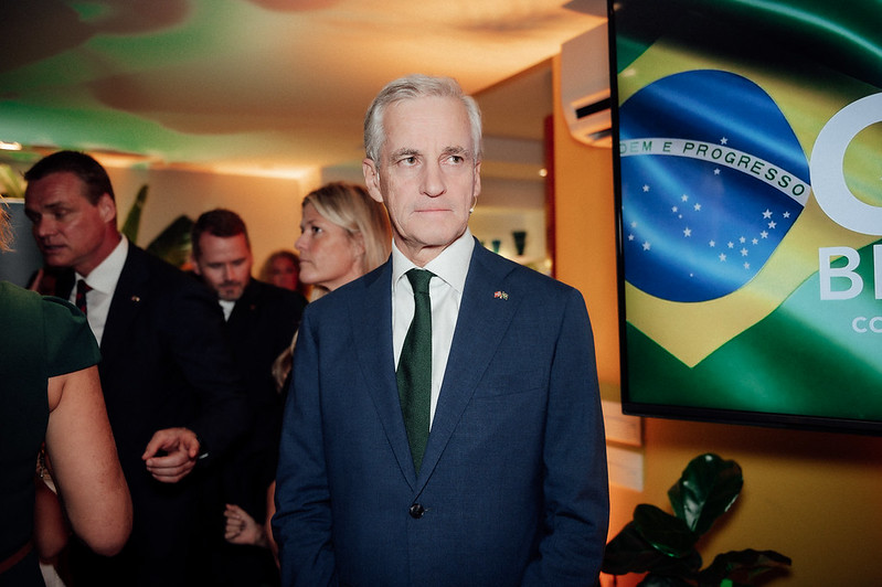 O primeiro-ministro da Noruega, Jonas Gahr Støre. 17/11/2024 -