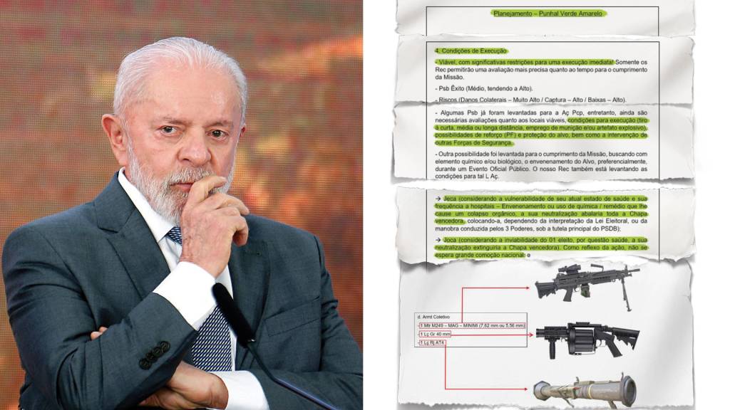 8775894423432 “JECA” - Lula: o plano golpista previa a execução do presidente eleito por envenenamento, tiro a curta, média ou longa distância, ou ainda mediante explosão de algum artefato