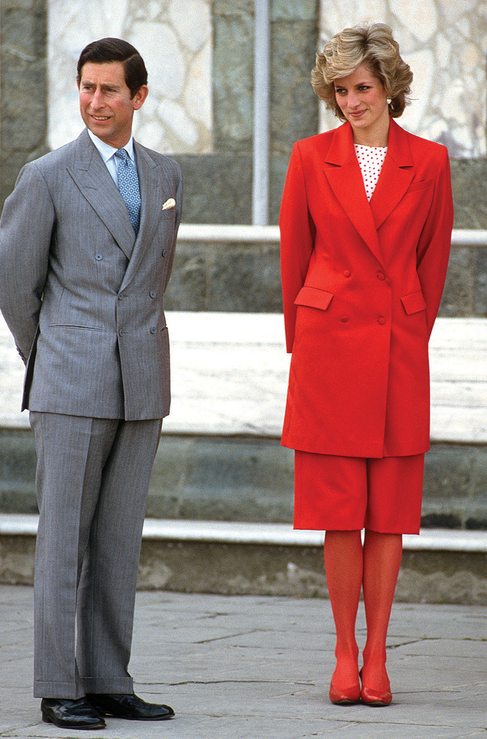 GettyImages-1310066342 ESCÂNDALO - Diana, em 1985: mercurial quebra de protocolo
