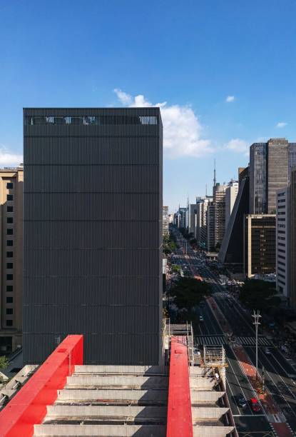 O novo prédio do Masp, em São Paulo