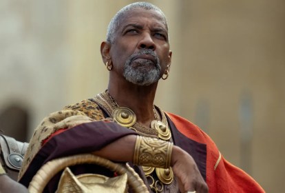 Denzel Washington em 'Gladiador 2' -