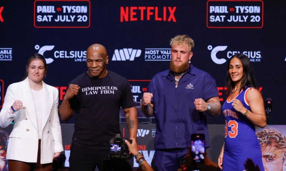 Mike Tyson vai enfrentar Jake Paul em luta transmitida pela Netflix