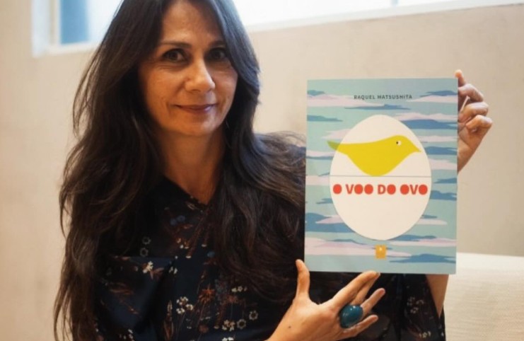 Raquel Matsushita, autora do livro infantil 'O Voo do Ovo'