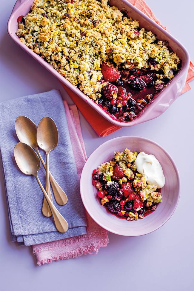 Crumble crumble-receita