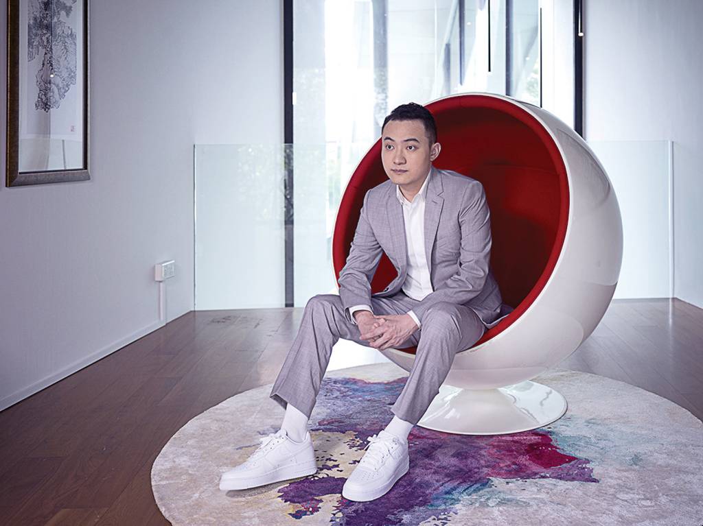 GettyImages-1250071079 ANTROPOFAGIA - Justin Sun, campeão das criptomoedas: comprou e comeu