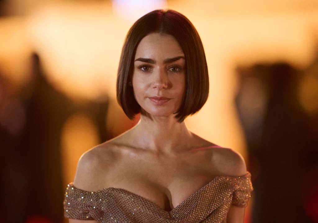 Lily Collins: roubou a cena