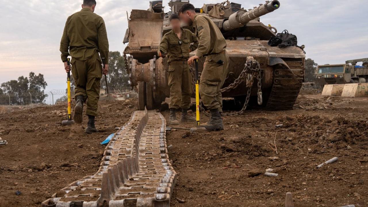 Soldados das Forças de Defesa de Israel (IDF) na Síria