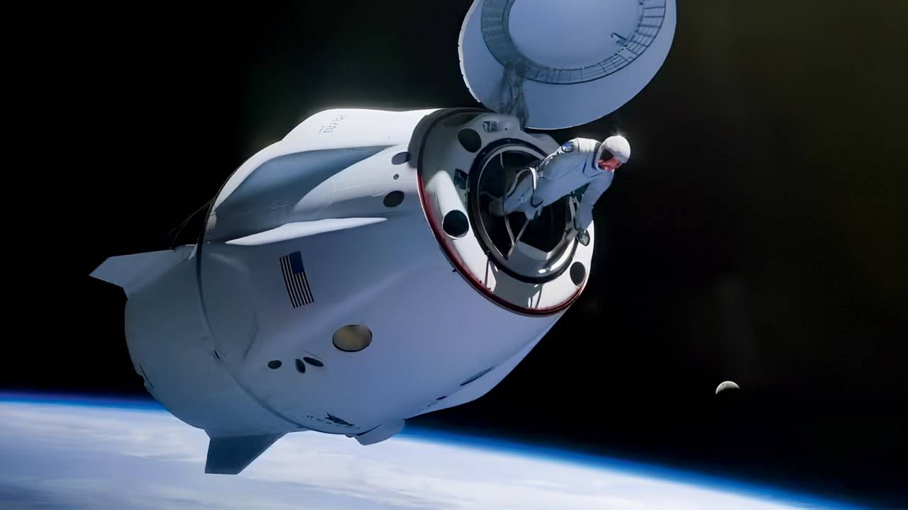 ÊXITO - A cápsula espacial da SpaceX, a primeira viagem conduzida por uma equipe privada: missão dada, missão cumprida