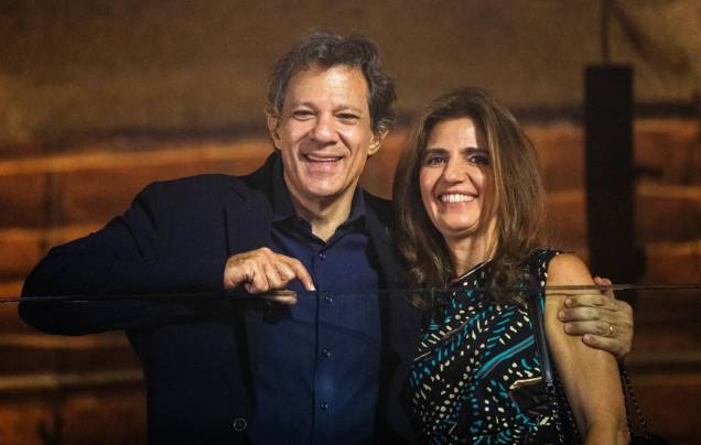 O ministro da Fazenda, Fernando Haddad, e Ana Estela Haddad, secretária de Informação e Saúde Digital O ministro da Fazenda, Fernando Haddad, e Ana Estela Haddad, secretária de Informação e Saúde Digital
