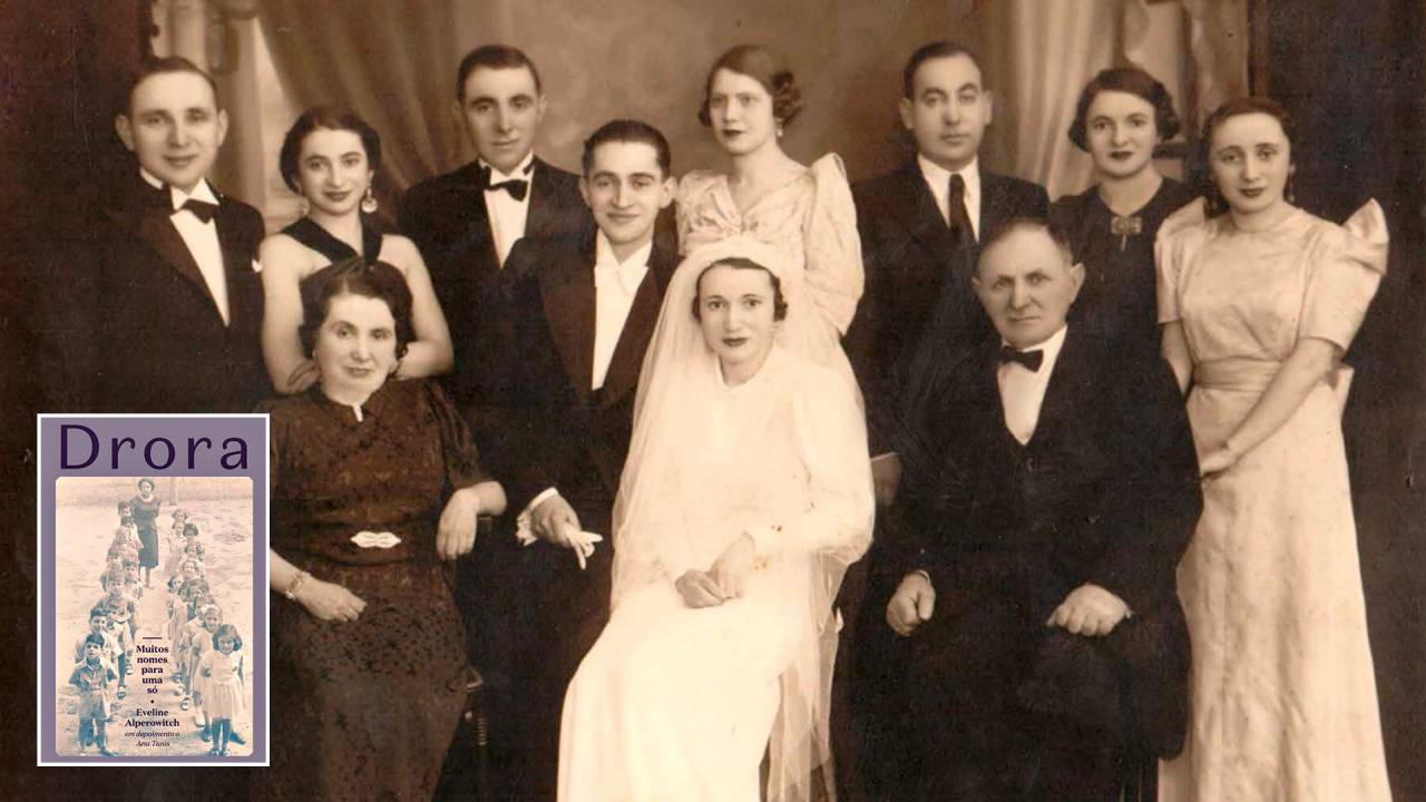 RECOMEÇOS - O casamento dos pais de Eveline Alperowitch: um dos momentos decisivos da narrativa de Drora