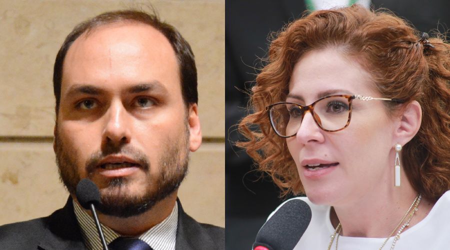 Carlos Bolsonaro sai em defesa de Carla Zambelli após cassação
