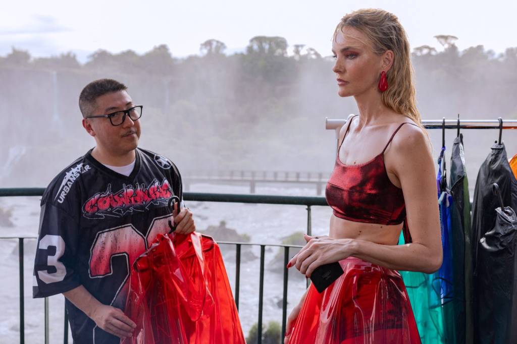 A participação de modelo internacional em ‘Vale Tudo’