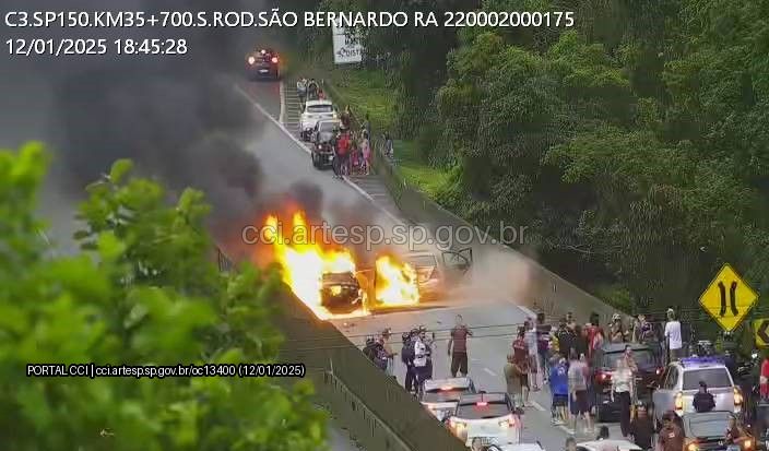 Acidente aconteceu no perímetro de São Bernardo do Campo
