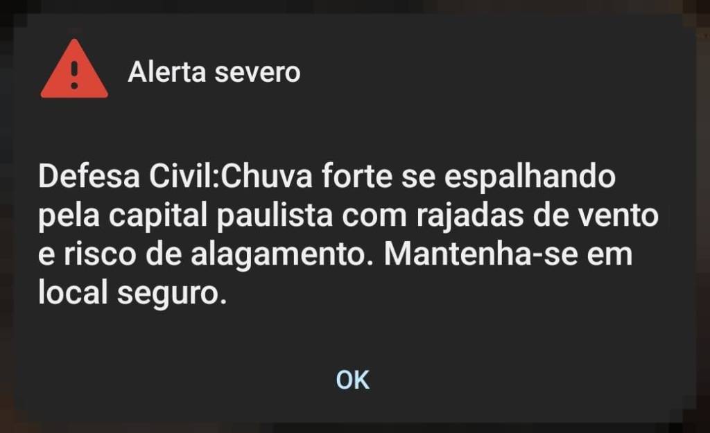 Como receber alerta de emergência da Defesa Civil da sua região no celular