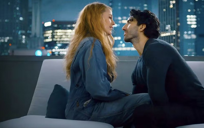 Cena de 'É Assim que Acaba' com Blake Lively e Justin Baldoni