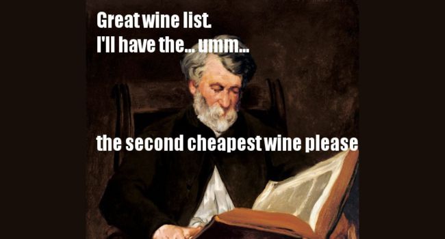 Como a carta de vinhos de um restaurante pode se tornar intragável