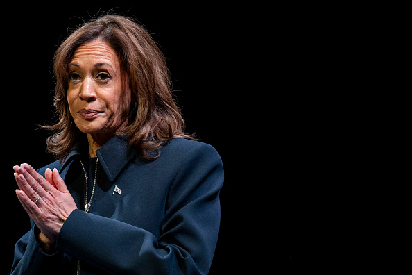 A vice-presidente dos Estados Unidos, Kamala Harris. 17/12/2024