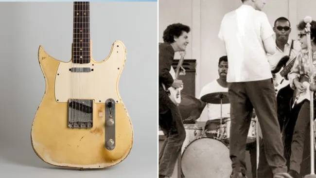 Está à venda a lendária guitarra que “chorou” em Like a Rolling Stone