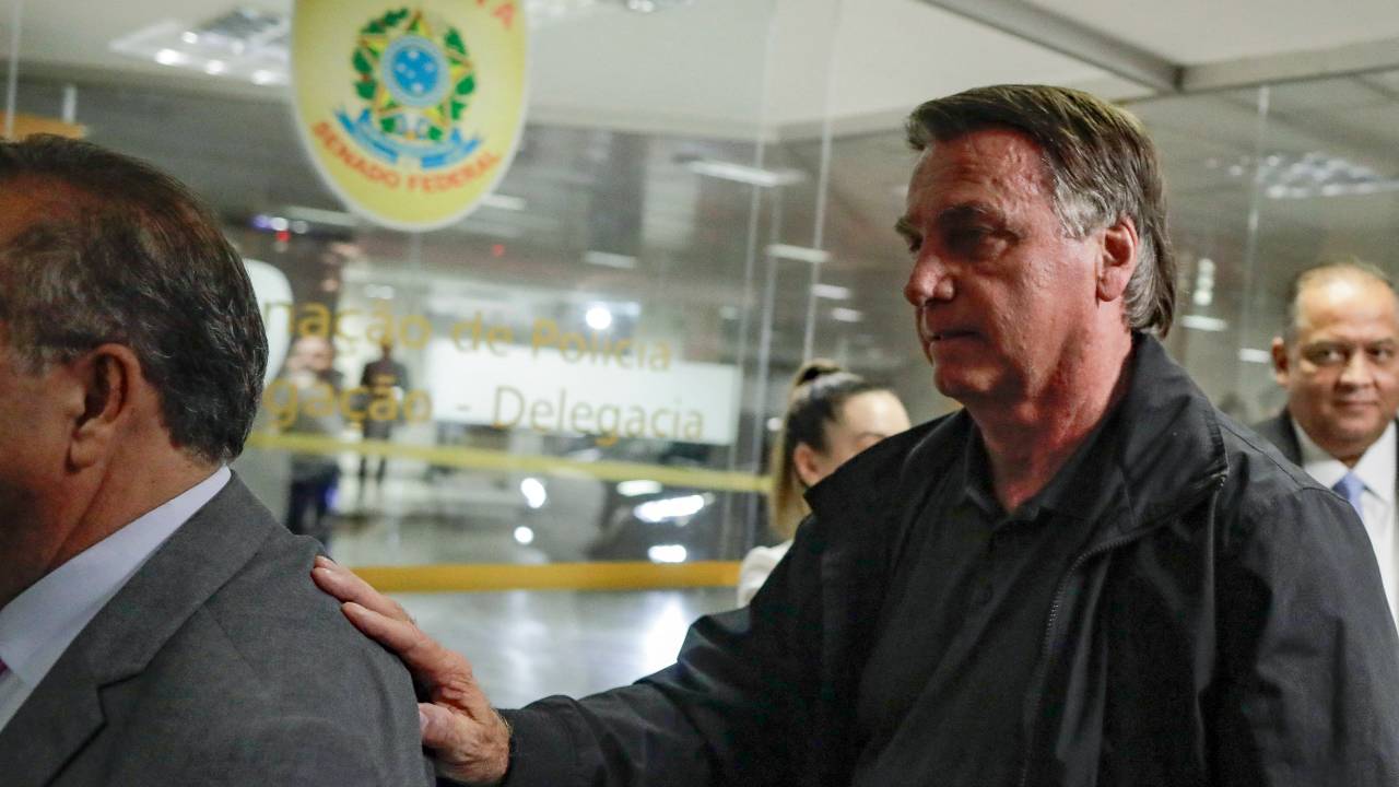O ex-presidente Jair Bolsonaro